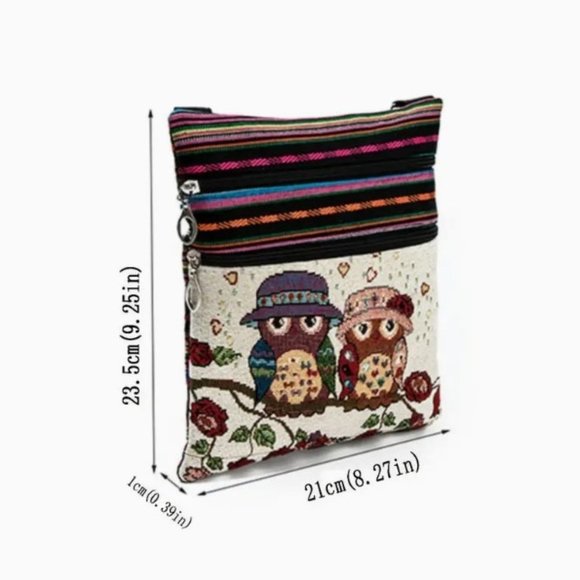 Owl side bag 1 - Picture 2 of 2